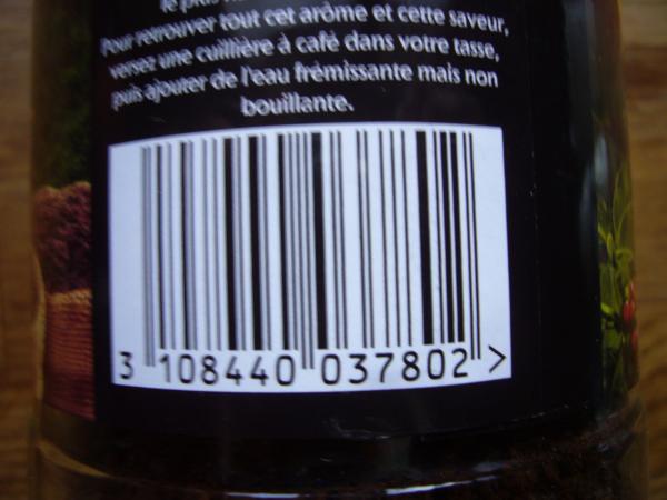 Jacques Vabre - Gringo 200g - čárkový kód